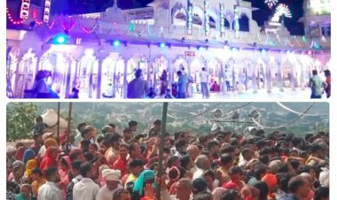 राधा अष्टमी पर लगी राधारानी के दरबार में भक्तों की भारी भीड़, राधारानी का मनाया जन्म दिवस