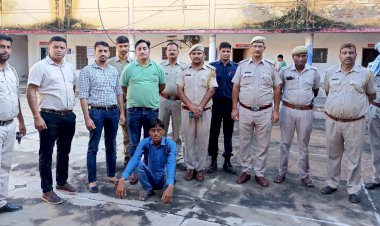अश्लील विडियो से ऑनलाइन ठगी के दो आरोपी गिरफ्तार, दिल्ली पुलिस को सौपे