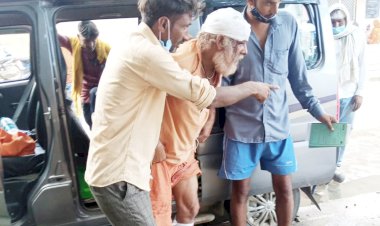 कठूमर के गाव मैंथना के तपसी मंदिर के साधु से मारपीट कर बदमाश मूर्तियों के गहने व डेढ़ लाख रुपए लेकर हुए फरार