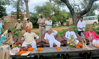 वन मंत्री पहुँचे अलवर, सरिस्का के जंगलों का किया दौरा
