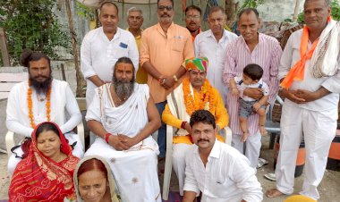 नोगांवा पंहुंचीं 5 वी पैदल यात्रा