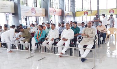 लोकसभा अध्यक्ष ओमजी बिरला एक दिवसीय प्रवास पर भीलवाड़ा पहुचे