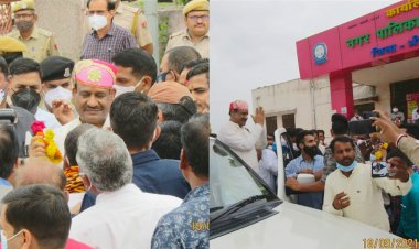 शाहपुरा में लोकसभा अध्यक्ष का स्वागत ,भीलवाड़ा में निजीअस्पतालों द्वारा चिरंजीव योजना लागू न होने की शिकायत
