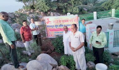 जायन्ट्स ग्रुप ऑफ कामवन में तीसरे दिन भी जारी रखा पौधारोपण व सफाई अभियान कार्यक्रम