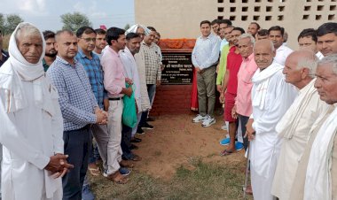 बहरोड़ की सड़कों के नवीनीकरण में धन की कमी नही आएगी-बलजीत यादव