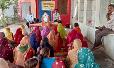कृषि  विभाग द्वारा महिलाओ को दिया कृषि प्रशिक्षण