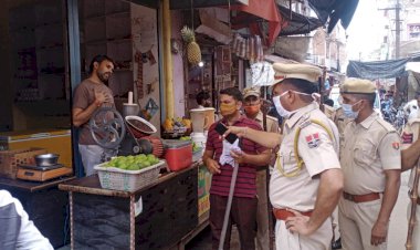 दुकानों के आगे अतिक्रमण किया तो होगी सख्त कानूनी कार्रवाई- मीणा