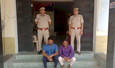 गो तस्करी के दो आरोपी गिरफ्तार
