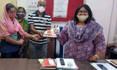 भीलवाड़ा में सुमंगल सेवा संस्थान के सदस्यों ने किया एस डी एम ओम प्रभा का आभार व्यक्त
