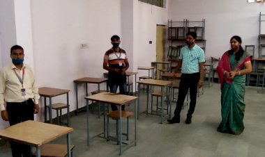 रीट की परीक्षा को लेकर परीक्षा केन्द्रों की तैयारिया पूर्ण, सुरक्षा व व्यवस्था को लेकर बानसूर प्रशासन ने कसी कमर