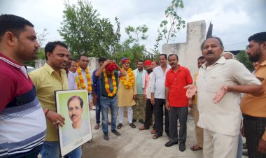 दीनदयाल उपाध्याय की जयंती पर पटेल नगर में पौधरोपण व ब्लड डोनेशन