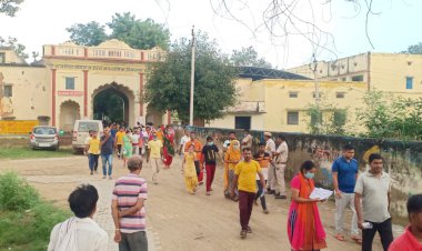 परिक्षार्थियों ने बेहतर व्यवस्थाओं के लिए ग्रामीणों ए़ंव निजी शिक्षण संस्थानों की प्रशंसा