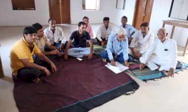 पचलंगी में 2 अक्टूबर गांधी जयंती को लेकर हुई चर्चा