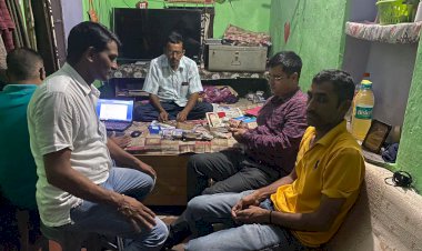 अलवर जिला परिवहन कार्यालय (RTO) में एसीबी की कार्यवाही, रिश्वतखोरी में लिप्त चार गिरफ्तार,