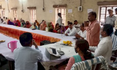 पंचायत समिती की साधारण सभा में विभिन्न विकास योजनाओं पर हुई चर्चा