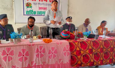 स्काउट गाइड के स्थानीय संघ के वार्षिक अधिवेशन का हुआ आयोजन
