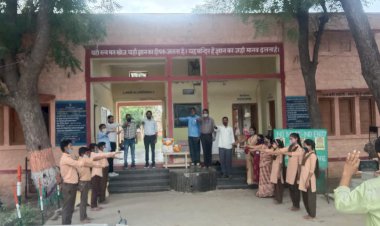 हर्षोल्लास से मनाई राष्ट्रपिता महात्मा गांधी की 150 वी जयंती