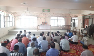 शारीरिक दूरी के साथ मनाई गांधी एवं शास्त्री की जयंती