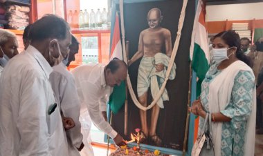 महात्मा गांधी व लाल बहादुर शास्त्री जयंती पर हुए अनेक कार्यक्रम