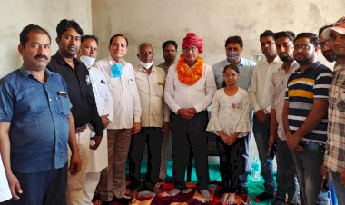उदयपुरवाटी में पूर्व आईपीएस आरपी सिंह का जोरदार स्वागत