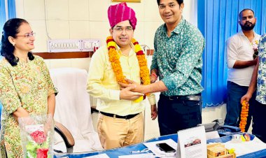 कल्याण हॉस्पिटल सीकर के नवनिर्वाचित अधीक्षक डॉ महेंद्र  खीचड़ का जोरदार स्वागत