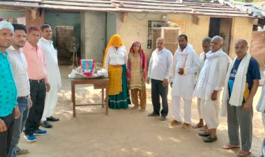 सोसल मीडिया बना गरीब विधवा परिवार का सहारा, मानवता व मानव धर्म की अच्छी मिशाल पेश कर रही सर्व समाज हेल्प टीम
