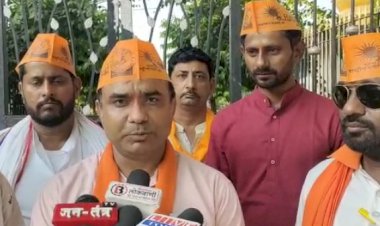 कश्मीर में हिन्दुओं का नरसंहार व जेहादी आतंकवाद समाप्त करने  तबलीगी जमात पर प्रतिबंध लगाने के लिए ज्ञापन सौपा