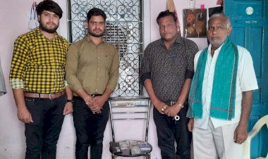 हरीश अग्रवाल ने खोए रुपयों से भरे पर्स को लौटा कर दिया ईमानदारी का परिचय