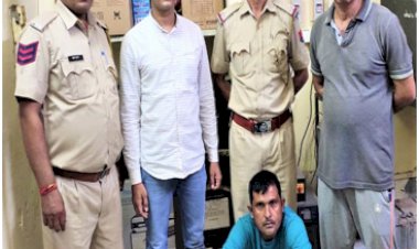 5 बर्ष पहले कट्टे की नोक पर मध्यप्रदेश के तीर्थ यात्रियों से नगदी और मोबाइल लूटने का 4 हजार का इनामी आरोपी रफ्तार