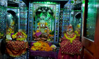 बीडा का माता के दरबार में दर्शनार्थ पहुंचे श्रद्धालू