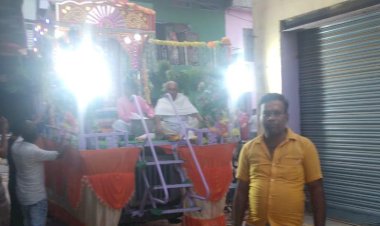 विजयदशमी पर्व पर बाबा लालदास मंदिर मे दशहरा महाेत्सव का हुआ आयाेजन
