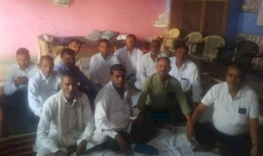 परिचय सम्मेलन और सामूहिक विवाह के आयोजन की तैयारियों को लेकर हुई जाटव विकास समिति की बैठक
