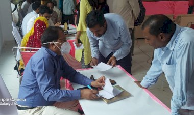 पहल एक अभिनव प्रयास संस्था द्वारा लगाया गया नि:शुल्क चिकित्सा शिविर