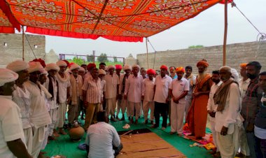 माडपुर में रतन जणवा का किया स्वागत एवं सम्मान