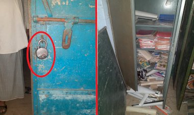 चोर अब बढे गांवों की ओर, स्कूल के ताले चटकाकर हजारों का माल किया पार