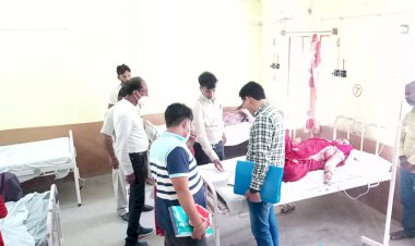 निरीक्षण के दौरान डॉक्टरों को बीसीएमओ ने दी नसीहत, मरीजों के साथ लापरवाही बर्दाश्त नहीं, शीघ्र दूर की जाए परेशानियाँ