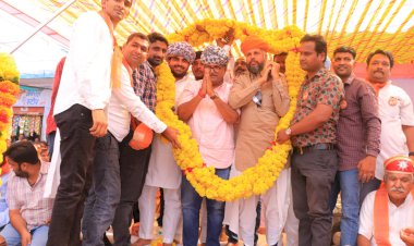 डोटासरा का बस चले तो महात्मा गांधी से करवा दे चुनाव प्रचार - भीण्डर