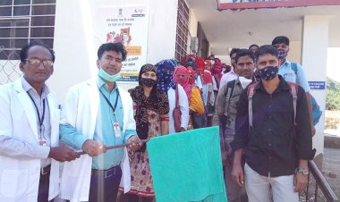 सीएचए टीम को डेंगू मुक्त राजस्थान अभियान के तहत वार्ड में किया रवाना