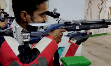 हरेन्द्र सिह निशानेबाजी मे नेशनल के लिए हुए क्वालीफाई