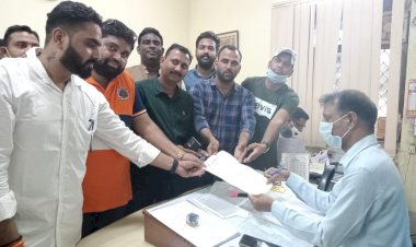 आराध्य  श्रीराम व महाराणा प्रताप पर टिप्पणी को लेकर गुलाबचंद कटारिया के खिलाफ प्रदर्शन