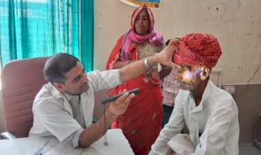 आंखों में परेशानी होने पर नहीं जाना पड़ेगा दूर-दराज, लोगों को उदयपुरवाटी सामुदायिक स्वास्थ्य केंद्र पर मिलेगा उपचार -डा. सैनी