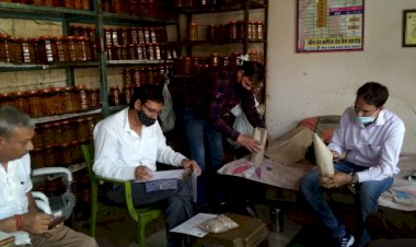 खाद्य सुरक्षा विभाग टीम ने बहरोड़ में दो जगह की कार्रवाई, मचा हड़कंप