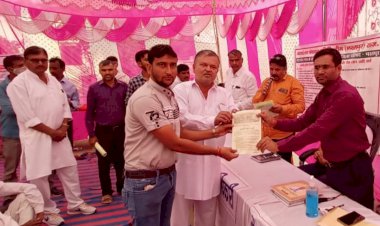 जाटोली थून में प्रशासन गांव के संग शिविर में अबतक सबसे ज्यादा 158 पट्टे वितरित