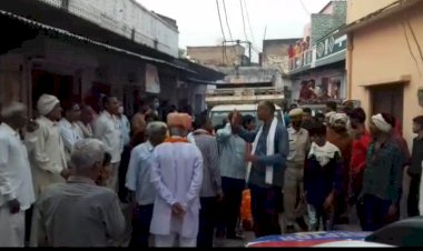 आचार संहिता का खुलेआम उल्लंघन, निर्दलीय विजेता प्रत्याशी समर्थकों ने डीजे से निकाला विजय जुलूस, पुलिस ने कराया बंद