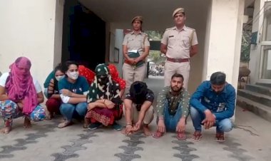स्पा सेंटर की आड़ में चल रहा देह व्यापार, पुलिस ने छापेमारी कर 12 युवक व 14 युवतियों को किया गिरफ्तार