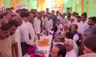 प्रशासन गांवों के संघ अभियान में विधायक का किया स्वागत