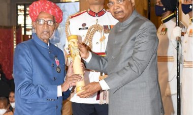 शेखावत पद्मश्री सम्मान से सम्मानित, रावणा राजपूत समाज मे खुशी की लहर