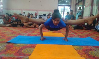 कंचन सैनी नेशनल लेवल के लिए चयनित, राज्य स्तरीय योगा प्रतियोगिता में किया जिले का नाम रोशन