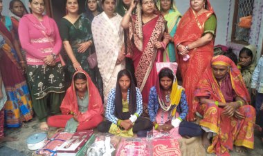 अपना घर महिला इकाई ने 3 गरीब बेटियों की शादी में किया सहयोग