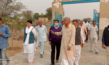 जिला कलक्टर ने कालियासर में प्रशासन गांव के संग शिविर का किया निरीक्षण